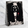 Your Father , Star Wars , The Godfather Ahşap Retro Vintage Poster 