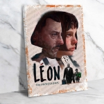 Leon The Professional Ahşap Retro Vintage Poster 