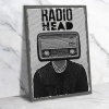Radio Head Ahşap Retro Vintage Poster 