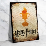 Harry Potter Ahşap Retro Vintage Poster 