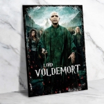 Voldemort Harry Potter Ahşap Retro Vintage Poster 