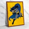 batman Ahşap Retro Vintage Poster 