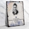 Franz Kafka Ahşap Retro Vintage Poster 