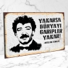 Müslüm Gürses Ahşap Retro Vintage Poster 