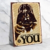 Your Empire needs you Star Wars Ahşap Retro Vintage Poster 