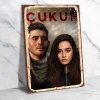 Çukur Ahşap Retro Vintage Poster 