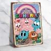 Gumball Ahşap Retro Vintage Poster 