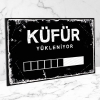 Küfür Yükleniyor ... Retro Ahşap Poster