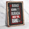 Ramo Retro Ahşap Poster