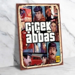 Çiçek Abbas GTA Ahşap Retro Poster