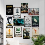 12 Parça Mdf Tablo Seti 20*30 cm Harry Potter