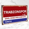 Trabzon Spor  Ahşap Retro Poster
