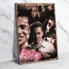 Fight Club - Dövüş Klübü  film Ahşap Retro Poster