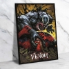 Venom  Ahşap Retro Vintage Poster 