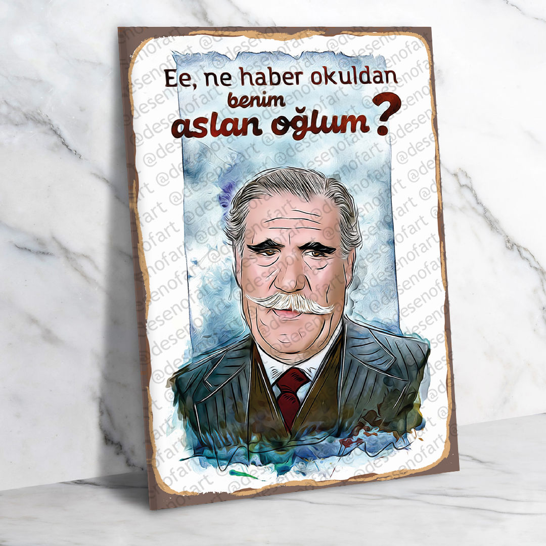 Ne habar okuldan benim aslan oğlum ? Hulusi Kentmen